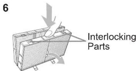 6 Interlocking Parts