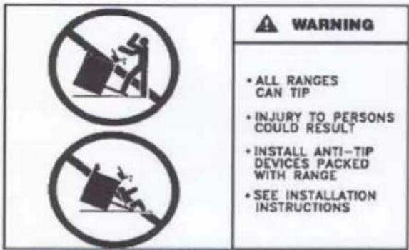 BlueStar BSP366BC-5008 - Tipping Hazard - 1