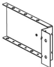 Tripp Lite PDUSIDEBRKT - Zero U Vertical PDU Mounting Bracket Kit in SmartRack™ Configurations - 2