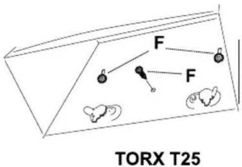F F TORX T25