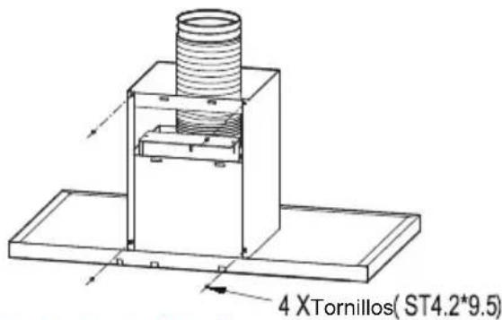 4 XTornillos(ST4.2*9.5)