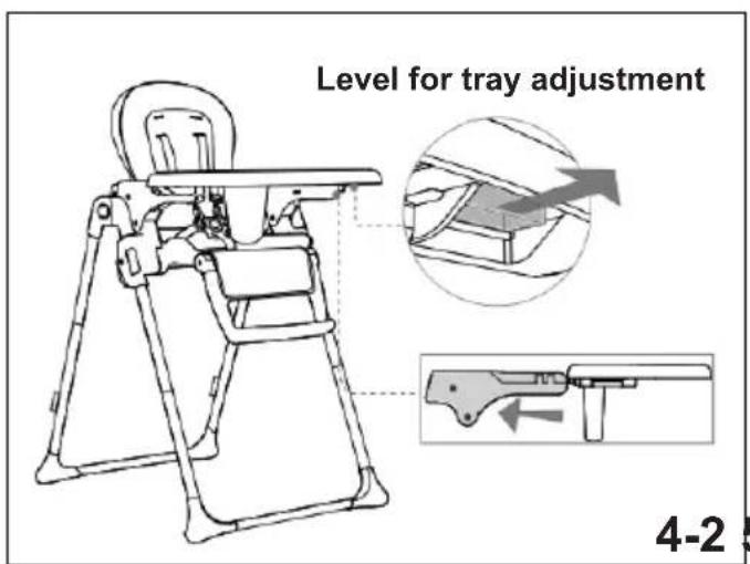 Chipolino Eat Up - - FOLDING OF HIGH CHAIR - 7