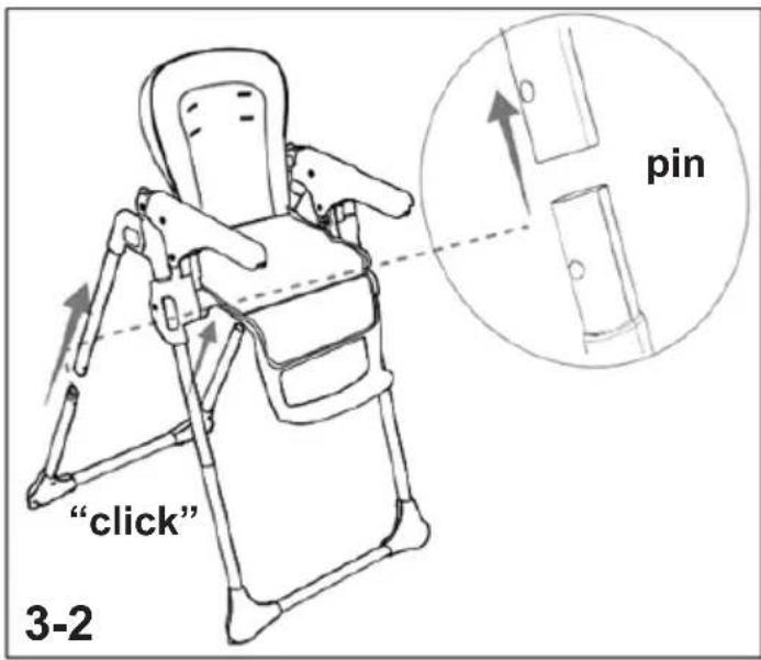 Chipolino Eat Up - - FOLDING OF HIGH CHAIR - 4