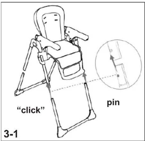 Chipolino Eat Up - - FOLDING OF HIGH CHAIR - 3