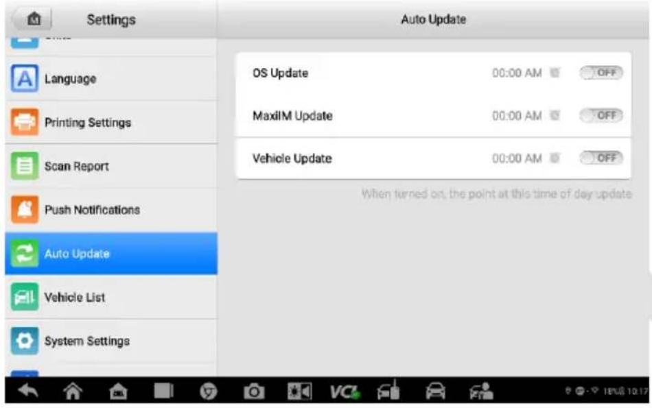Autel MaxiIM M608S Ⅱ - To manage other notifications - 1