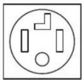 LG DLG3461W - Four-Wire Power Cord - 1