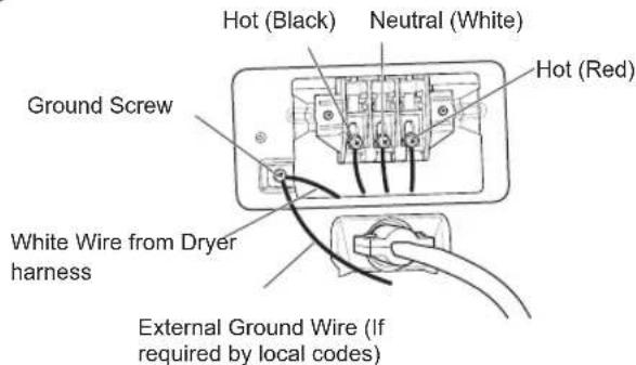 LG DLG3461W - Three-Wire Direct Wire - 4
