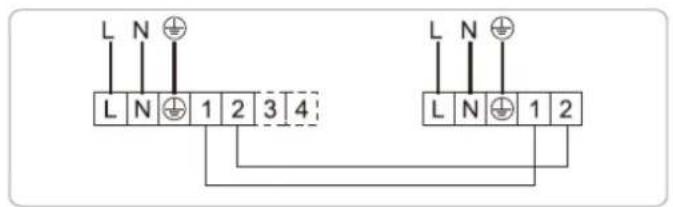 L N L N 1 2 3 4 L N 1 2