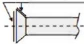 Infiniton SSCHD48A2 - Refrigerant gas pipe connection - 2