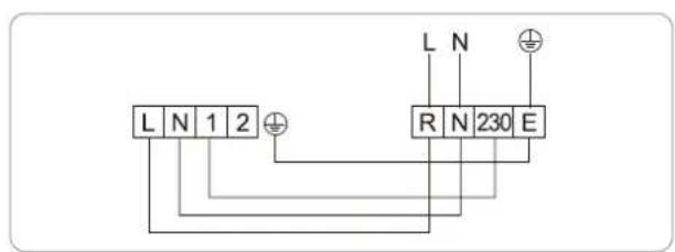 L N 1 2 R N 230 E L N