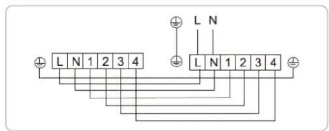 L N 1 2 3 4 L N 1 2 3 4