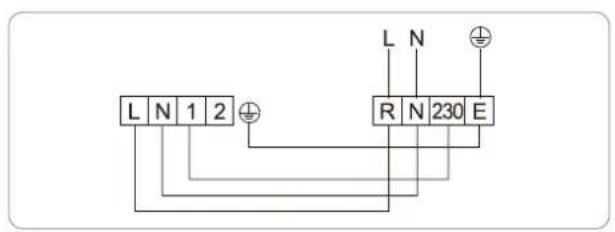 L N 1 2 R N 230 E L N