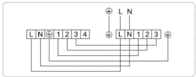 L N 1 2 3 4 L N 1 2 3