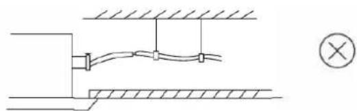 Infiniton SSCHD48A2 - Installation of the drain pipe - 3