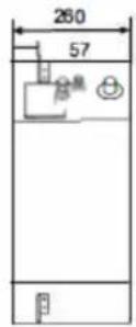 Infiniton SSCHD48A2 - Indoor unit dimensions - 2