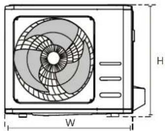 Infiniton SSCHD48A2 - Passo 3: Ancorar a unidade exterior - 2