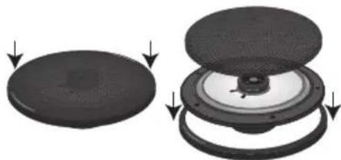 RetroSound Kick Panel - TIP: How to Remove Speaker Grills - 2
