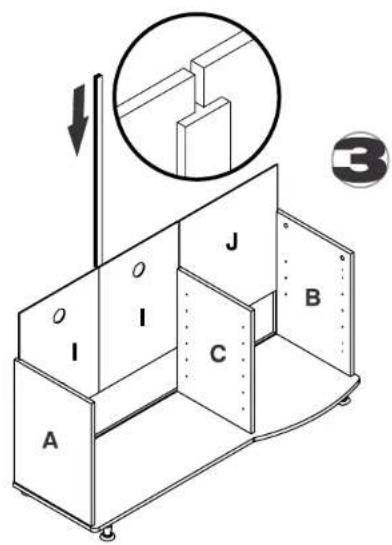 A I O I J C B ③