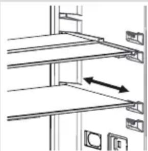 Cylinda KF2385XNHE - Adjustable Glass Shelf (In some models) - 4