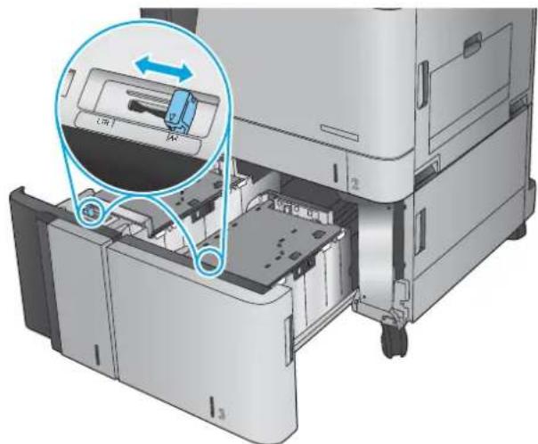HP LaserJet Enterprise MFP M830 - Fylla på 3 500-arks högkapacitetsmagasin - 2