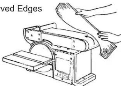 RIKON 50-112 - Installing and Adjusting the Sanding Belt - 5