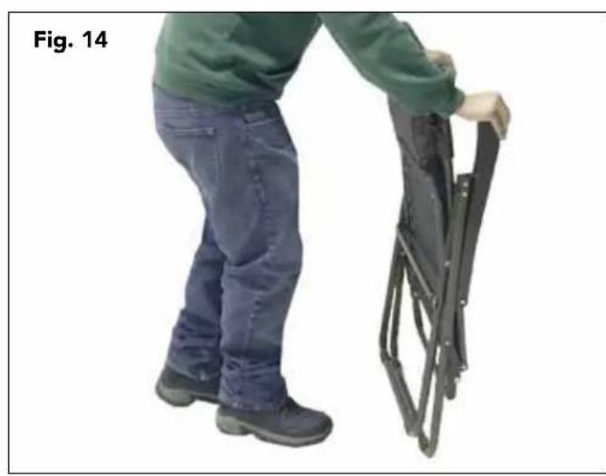 Bliss Hammocks GFC-612 - CLOSING CHAIR INSTRUCTIONS (Fig. 7 – Fig. 15): - 8