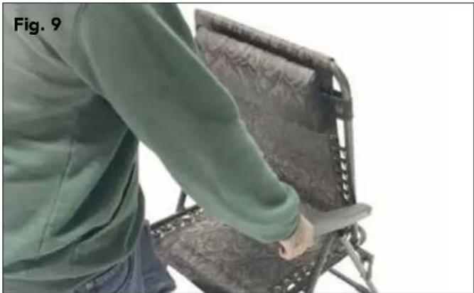 Bliss Hammocks GFC-612 - CLOSING CHAIR INSTRUCTIONS (Fig. 7 – Fig. 15): - 3