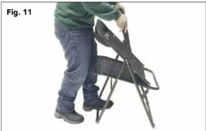Bliss Hammocks GFC-612 - CLOSING CHAIR INSTRUCTIONS (Fig. 7 – Fig. 15): - 5