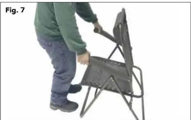 Bliss Hammocks GFC-612 - CLOSING CHAIR INSTRUCTIONS (Fig. 7 – Fig. 15): - 1