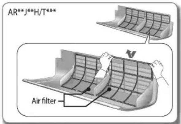 AR**J**H/T*** Air filter