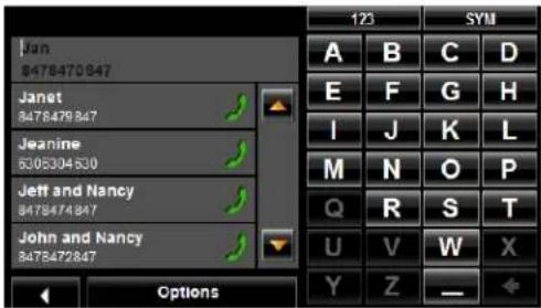 NAVIGON 7200T - Adding an Address Book Number to Speed Dial - 3