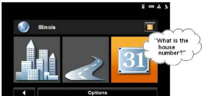 NAVIGON 7200T - Selecting a Destination using Voice Entry - 8