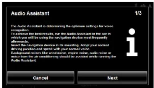 NAVIGON 7200T - Tap Voice Entry. - 1