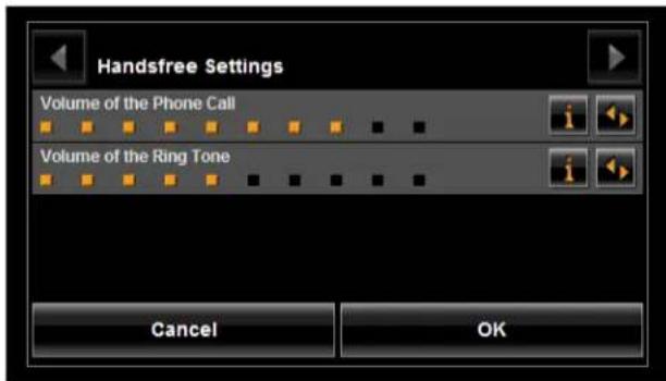 NAVIGON 7200T - Setting Hands-Free Volume - 1