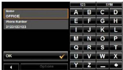 NAVIGON 7200T - Changing a Speed Dial Number - 1