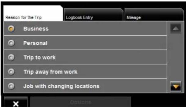 NAVIGON 7200T - Using Logbook - 1