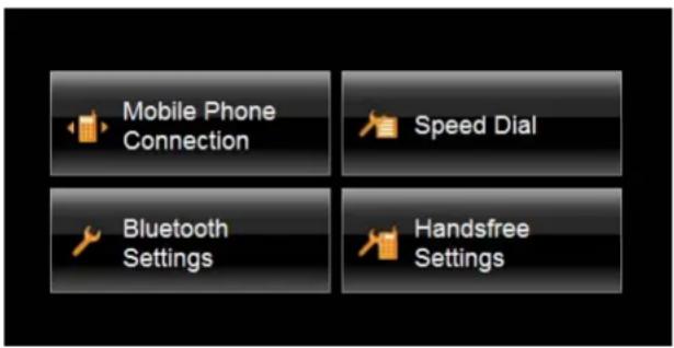 NAVIGON 7200T - The Hands-Free Settings Window - 1