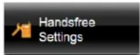 NAVIGON 7200T - The Hands-Free Settings Window - 5