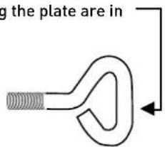g the plate are in