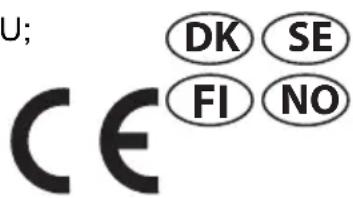 Witt WGH604BG - CE-KONFORMITETSFÖRKLARING - 1