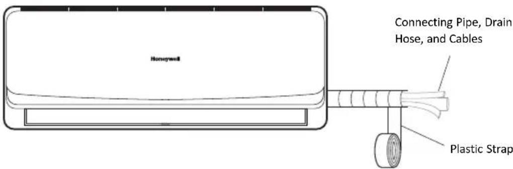 Honeywell Connecting Pipe, Drain Hose, and Cables Plastic Strap