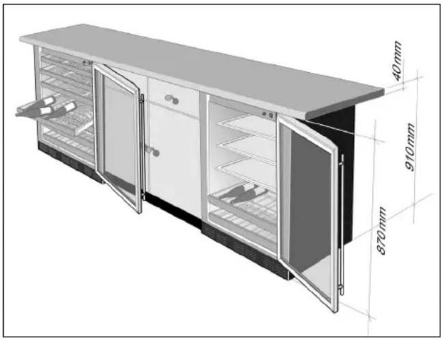 GORENJE XWC660E - Ställa plant - 1
