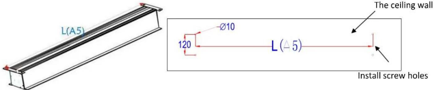 Elite ProAV Evanesce Tab-Tension - Below ceiling installation instructions - 2