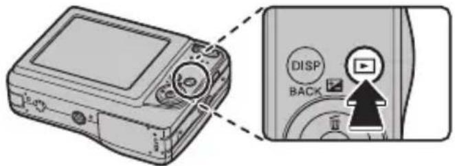 FUJIFILM FinePix AX600 - 再生モードで電源をオンにするには - 1