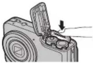 FUJIFILM FinePix AX600 - ・メモリーカードを取り出す - 1