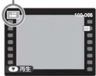 FUJIFILM FinePix AV210 - ▶ 動画を再生する - 1