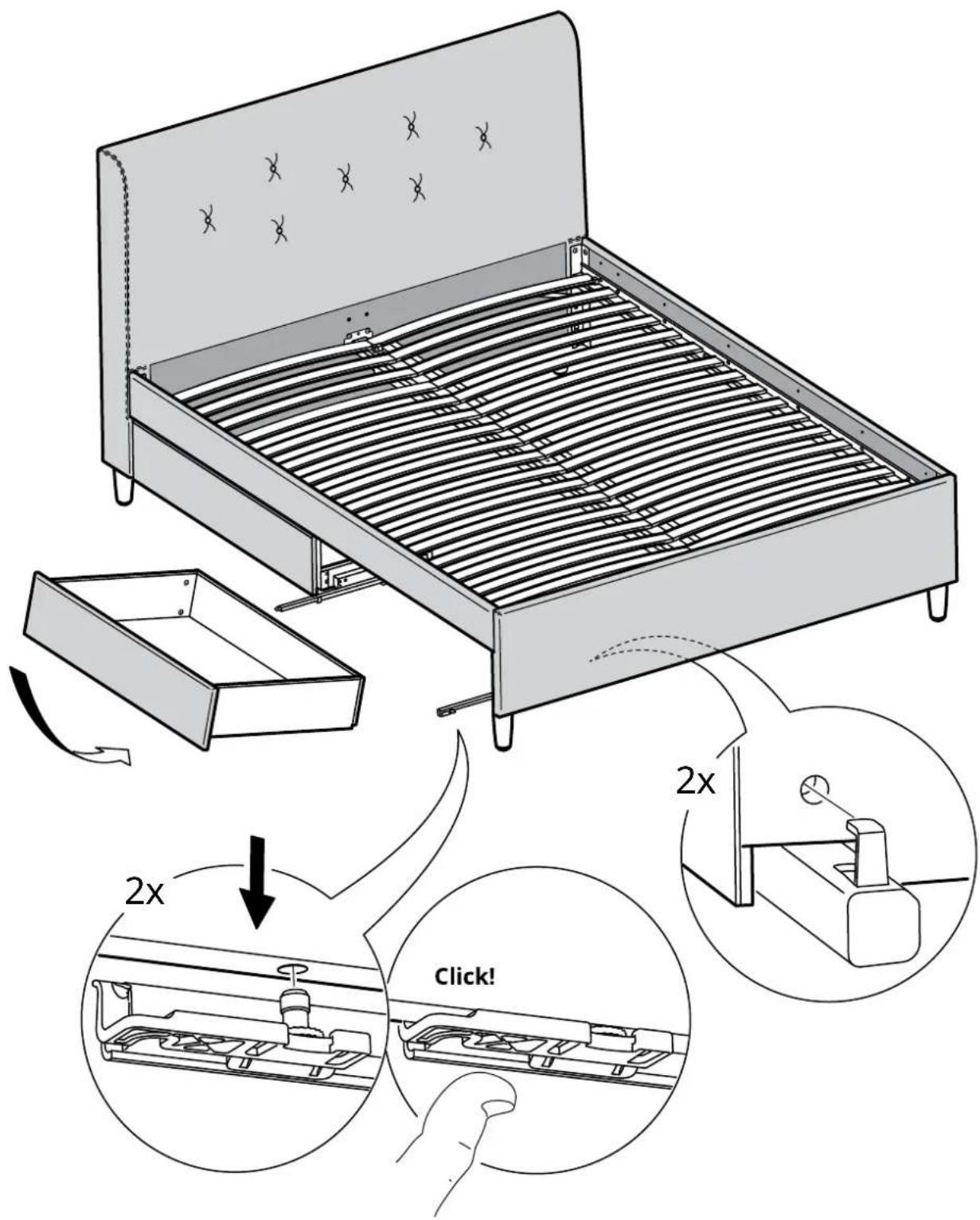 Technical diagram illustrating a bed rack with 2x2x2x2x2x2x2x2x2x2x2x2x2x2x2x2x2x2x2x2x2x2x2x2x2x2x2x2x2x2x2x2x2x2x2x2x2x2x2x2x2x2x2x2x2x2x2x2x2x2x2