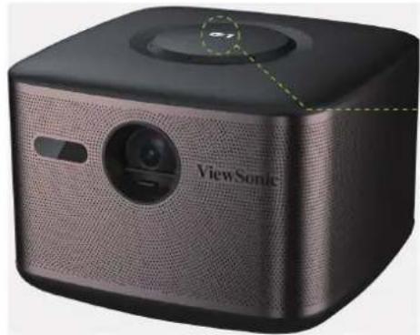 VIEWSONIC Q7+ - 启动投影机 - 1