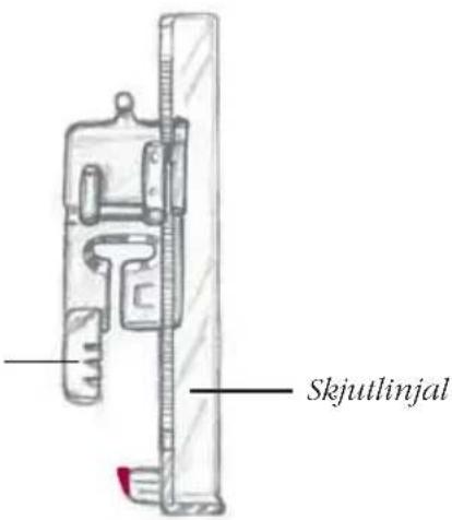 Skjutlinjal