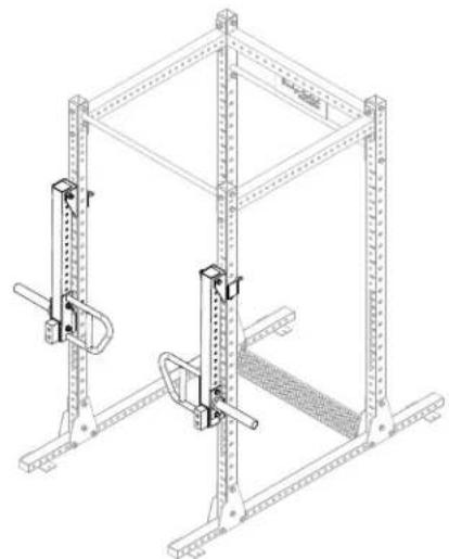 Body-Solid SPRJAM - Adjustable Jammer Arms - 1